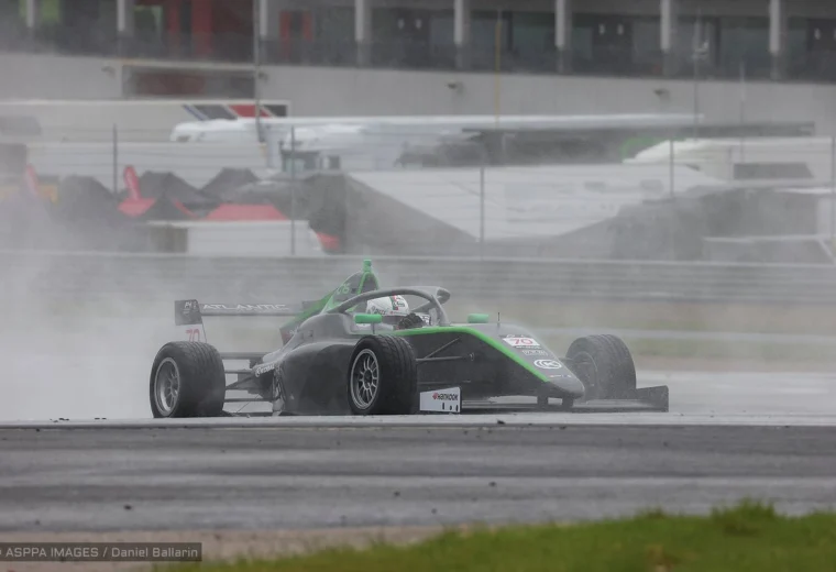 F4 Spanish Championship round at Navarra, image 1: motorsport action at Circuito de Navarra, Los Arcos, Spain, photographer Daniel Ballarín López, ASPPA IMAGES and DBL Photoagency